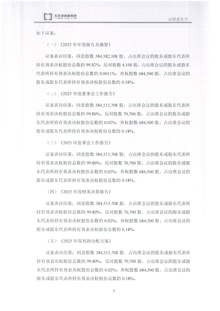 金鹤5:天禾(上海)律师事务所关于金鹤农业股份有限公司2025年年度股东会之法律意见书(图6)